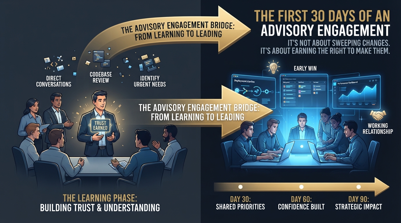 The First 30 Days of an Advisory Engagement