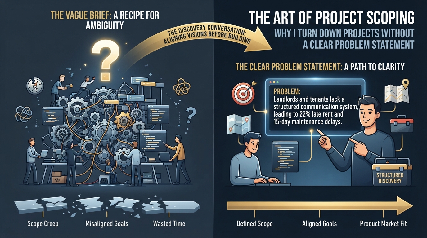 Why I Turn Down Projects Without a Clear Problem Statement