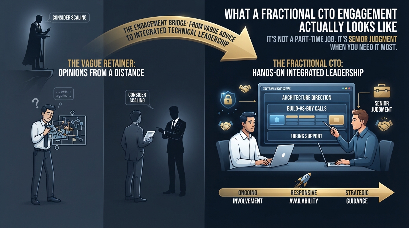 What a Fractional CTO Engagement Actually Looks Like